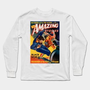 Amazing Stories: Paul Revere and The Time Machine Long Sleeve T-Shirt